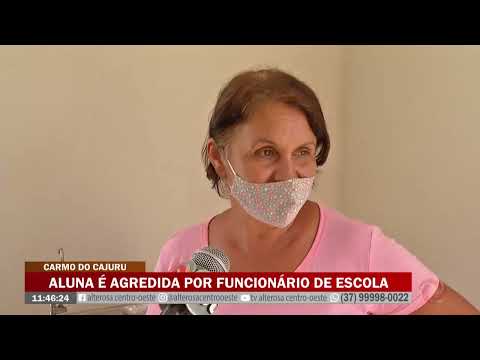 Aluna é agredida por funcionário de escola - TV Alterosa