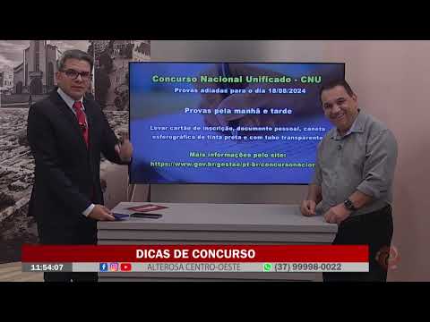 Dicas de concurso com o professor Elmo Fernandes